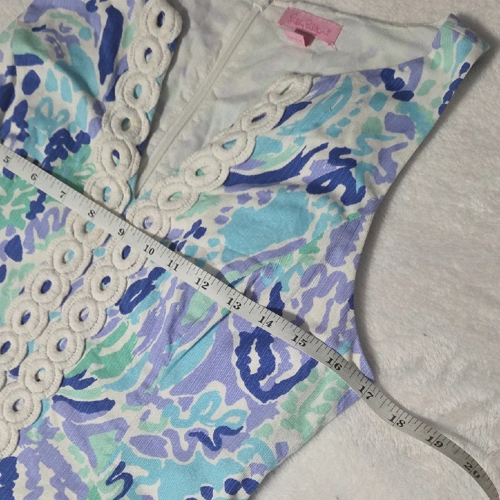 Lilly Pulitzer Pink and White Dress - Picture 7 of 9